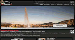 Desktop Screenshot of gmc-limousines.com